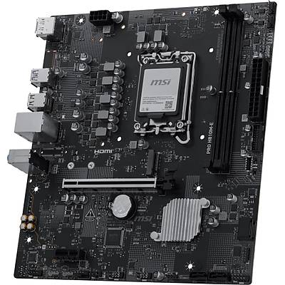 MSI MB PRO H810M-E SOKET 1851 DDR5 6400 MHZ(OC)  1xM.2 USB 5Gbps HDMI DP 2.5G LAN mATX