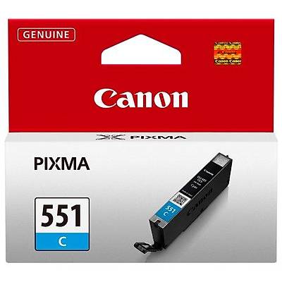 CANON 6509B001 CLI-551C Mavi Mrekkep Kartu