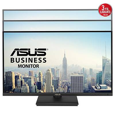 ASUS KURUMSAL BE27ACGN 27 inc IPS 2560x1440 5ms 120Hz 350cd DP HDMI USB-C RJ45 Hoparl�r VESA 3YIL D���K MAV� I�IK EYE CARE P�VOT DOCKING MON�T�R