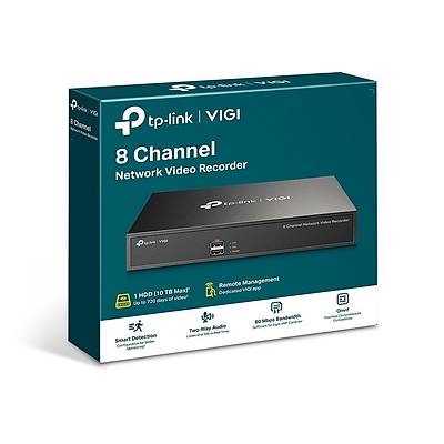 TP-LINK VIGI-NVR1008H 8 Kanal NVR Kayt Cihaz