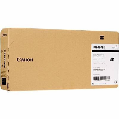 CANON 9821B001 PFI-707BK S�YAH KARTU� (700 ML)IPF 830/IPF 840/IPF 850