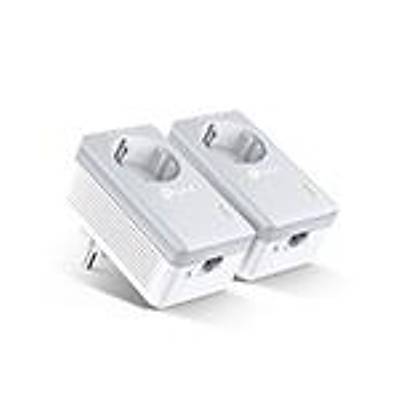 TP-LINK TL-PA4010P KIT AV600 Powerline Adapter with AC Pass Through