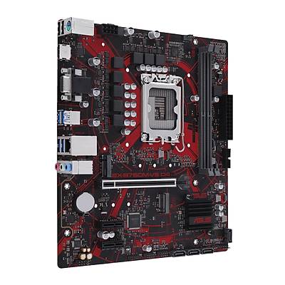 ASUS EX-B760M-V5 D4-CSM INTEL B760 LGA1700 DDR4 5333 HDMI VGA CIFT M2 USB3.2 2.5Gbit LAN mATX ASUS 5X PROTECTION III ASUS CAFE LABS SERTIFIKALI ASUS CONTROL CENTER EXPRESS HEDIYELI