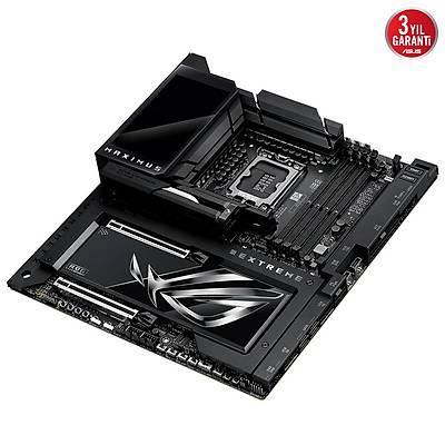 ASUS MB ROG MAXIMUS Z890 EXTREME INTEL Z890 LGA1851 DDR5 8800 HDMI 2XTHUNDERBOLT 5 6X M2 USB3.2 WIFI 7 + BT AURA RGB 10GBT + 2.5GBIT LAN ATX 24+1+2+2 G AAMALARI THUNDERBOLT 5 LCD EKRAN