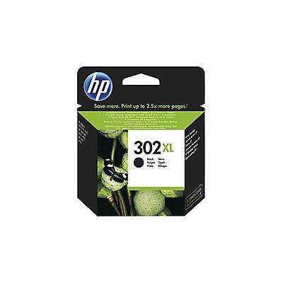 HP F6U68AE Black Mrekkep Kartu (302XL)