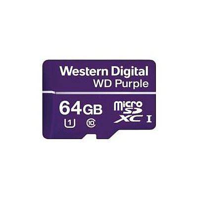 WD WDD064G1P0C GB Surveillance microSD Hafýza Kartý