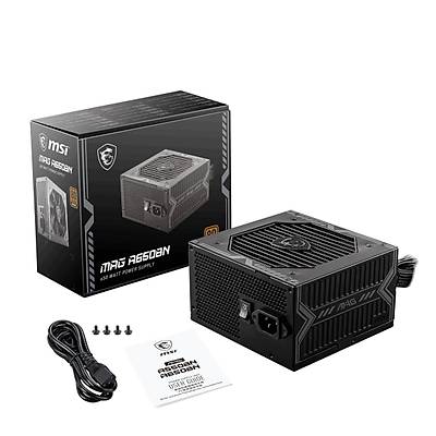 MSI MAG A650BN PCIE5 II 650W 80+ BRONZE ATX 3.1 PCIE 5.1 POWER SUPPLY