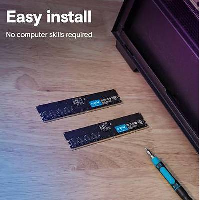 CRUCIAL CT16G48C40U5 16GB DDR5-4800 UDIMM RAM