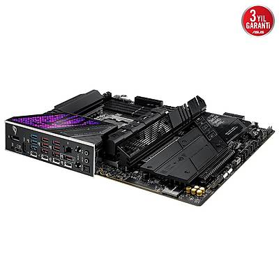 ASUS MB ROG STRIX Z890-E GAMING WIFI INTEL Z890 LGA1851 DDR5 8800 DP HDMI 2XUSB4 7X M2 USB3.2 WIFI 7 + BT AURA RGB 5GBIT LAN ATX 18+1+2+2 G�� A�AMALARI THUNDERBOLT 4 NITROPATH DRAM TEKNOLOJ�S� NPU BOOST