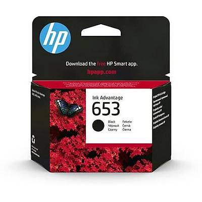 HP 3YM75AE (653) S�YAH MUREKKEP KARTU� 360 SAYFA