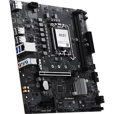 MSI MB PRO B860M-E SOKET 1851 DDR5 9066MHZ(OC)  2xM.2 HDMI DISPLAY 5G LAN mATX
