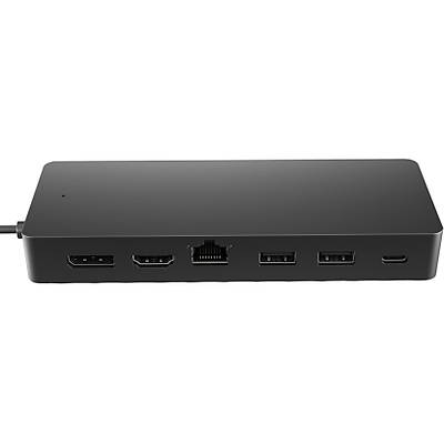 HP 50H55UT UNIVERSAL USB-C MULTI PORT HUB BLACK 1xHDMI 1xDP 2xUSB-A 1xUSB-C
