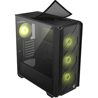 MSI MAG FORGE 141A B75 PCIE5 II Temperli Cam 6 x120mm Auto RGB Fan 750W Bronz  ATX Gaming Bilgisayar Kasas�