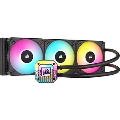CORSAIR CPU COOLER CW-9060070-WW H150i  ELITE CAPELLIX XT Sv lemci Soutucusu, 360mm Siyah