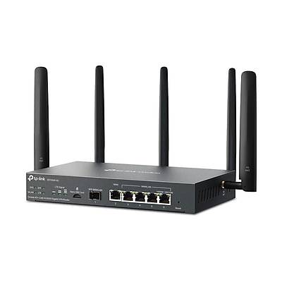 TP-LINK OMADA ER706W-4G AX3000 1� GIGABIT SFP WAN/LAN PORT, 1� GIGABIT RJ45 WAN PORT, 4� GIGABIT WAN/LAN RJ45 VPN ROUTER