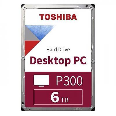 TOSHIBA HDWD260UZSVA 3,5" 6TB 5400 SATA3 128MB P300 DISK