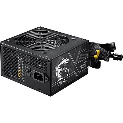 MSI MAG FORGE 151A B75 PCIE5 II Temperli Cam 6 x120mm Auto RGB Fan 750W Bronz  ATX Gaming Bilgisayar Kasas�
