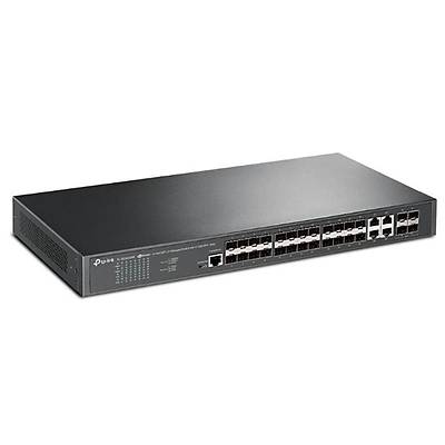 TP-LINK OMADA TL-SG3428XF 24 PORT SFP L2+ 4X10GE SFP+ SLOTS YNETLEBLR RACKMOUNT SWITCH