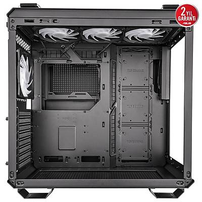 ASUS TUF GAMING GT502 PANAROM�K TEMPERL� CAM USB TYPE-C ATX / MICRO-ATX / MINI-ITX FANLI KASA