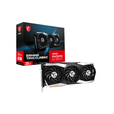 MSI VGA RADEON RX 7900 XT GAMING TRIO CLASSIC 20G RX7900XT 20GB GDDR6X 256B PCIE 4.0 X16 (3XDP 1XHDMI)