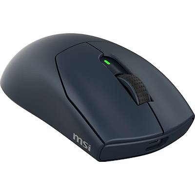 MSI GG FORGE GM340 W NAVY GAMING MOUSE MAX 12000 DPI 57GR KABLOSUZ OPTIK SENSOR OYUNCU FARESI