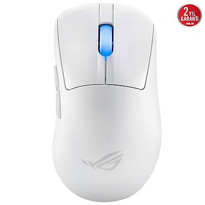 ASUS ROG P714 KERIS II WIRELESS ACE OYUNCU MOUSE 42000 DPI 750 IPS OPT�K SENS�R AURA SYNC RGB BEYAZ
