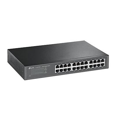 TP-LINK TL-SG1024D 24 Port 10/100/1000Mbps Masast Rackmount Metal Kasa