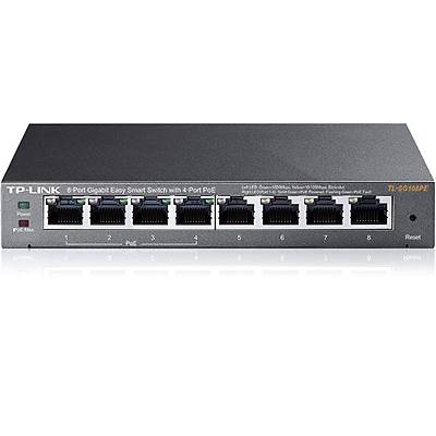 TP-LINK TL-SG108PE 8 PORT GIGABIT EASY SMART MASAST SWITCH(4 PORT PoE)