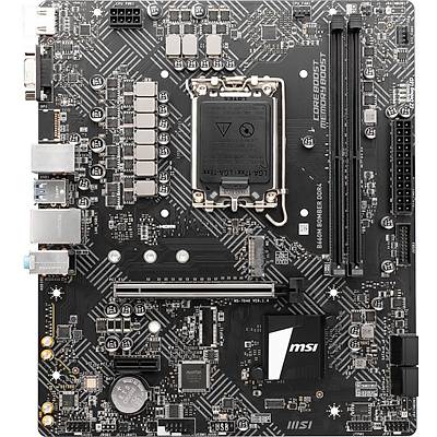 MSI B660M BOMBER DDR4 SOKET 1700 DDR4 4600(OC) PCI-E Gen 4 ,HDMI VGA M.2 USB3.2 1x 1G LAN mATX