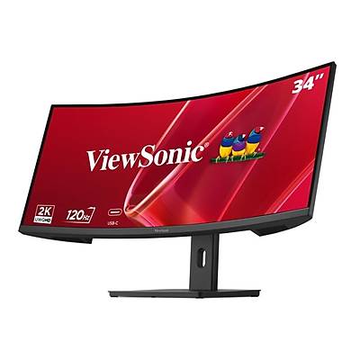 VIEWSONIC VA3420C-2 USB-C HUBLI 34 inc Kavisli Monit�r