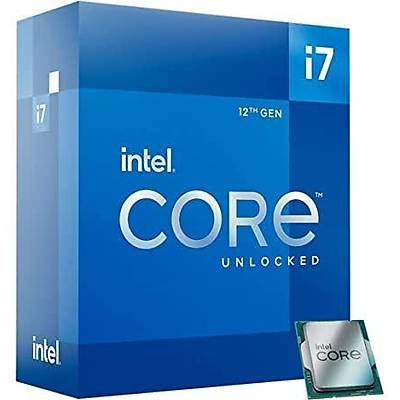 INTEL BX8071512700 CPU 12700 CI7 4.9GHz 12 ekirdek 25MB LGA1700 10nm