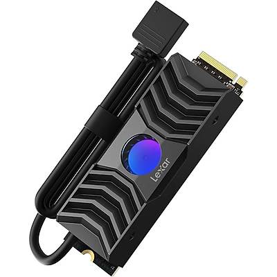 LEXAR SSD NM1090 1TB PCIe GEN 5X4 M.2 WITH HEATSINK LPAH300 READ 11500MB/S WRITE 9000MB/S LNM1090001T-RNANG