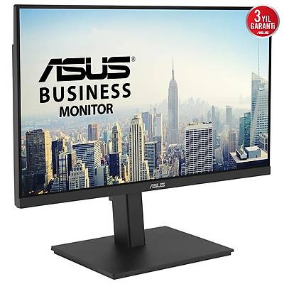 ASUS VA27ECPSN DOCKING MONITOR 27 1920X1080 FHD IPS FRAMELESS USB-C RJ45 75HZ ADAPTIVE SYNC STEREO SPEAKERS LOW BLUE LIGHT FLICKER FREE ERGONOMIC DESIGN WALL MOUNTABLE MONITOR