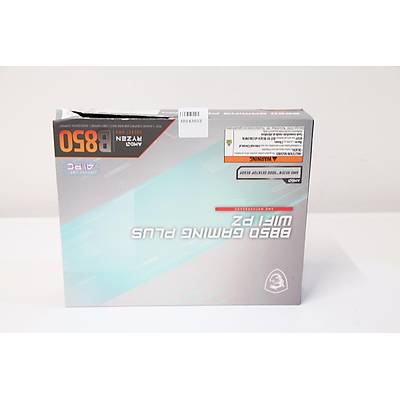MSI MB B850 GAMING PLUS WIFI PZ AM5 DDR5 8200MHZ(OC) DP 3X M.2 USB 10GBS 5G LAN WI-FI 7 ATX