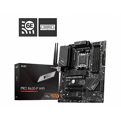 MSI PRO B650-P WIFI AM5 DDR5 6400MHZ(OC) HDMI DP M.2 USB3.2 2.5G LAN WIFI 6E ATX