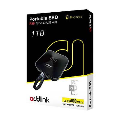ADDLINK AD1TBP30B4K 1TB Portable SSD With TC to TC cable R:4000 W:3600