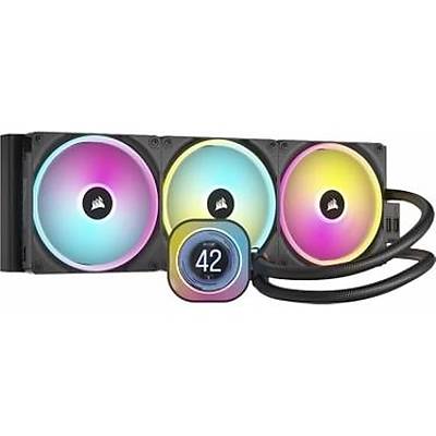 CORSAIR CW-9061008-WW iCUE LINK H150i LCD 360 mm RADYATR RGB AYDINLATMA SIVI CPU SOUTUCUSU (Intel 1700 Intel 1200 Intel 1150 Intel 1151 Intel 1156 Intel 2011 Intel 2066 AMD AM4 AMD AM5 AMD Str4)