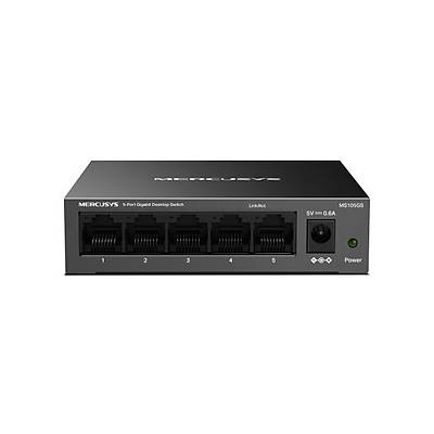 TP-LINK MERCUSYS MS105GS 5PORT 10/100/1000 MASAST SWITCH (YNETLEMEZ)