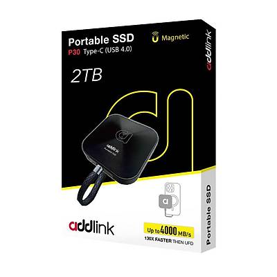 ADDLINK AD2TBP30B4K 2TB Portable SSD With TC to TC cable R:4000 W:3600