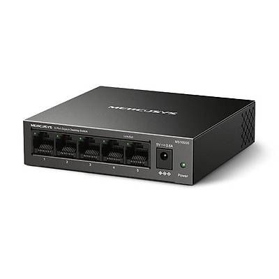 TP-LINK MERCUSYS MS105GS 5PORT 10/100/1000 MASAST SWITCH (YNETLEMEZ)
