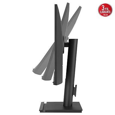 ASUS KURUMSAL BE27ACGN 27 inc IPS 2560x1440 5ms 120Hz 350cd DP HDMI USB-C RJ45 Hoparl�r VESA 3YIL D���K MAV� I�IK EYE CARE P�VOT DOCKING MON�T�R