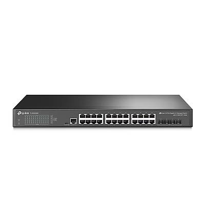 TP-LINK TL-SG3428X 24 PORT GIGABIT L2 4 COMBO SFP SLOTLU YNETLEBLR SWITCH