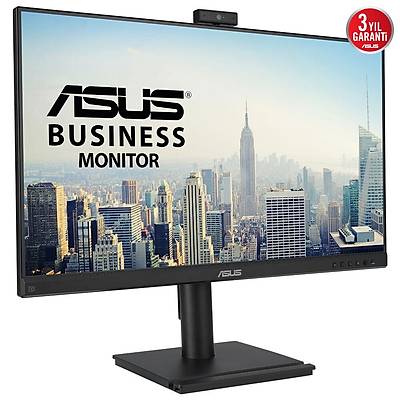 ASUS KURUMSAL BE249QG 23.8 inc IPS 1920x1080 5ms 120Hz 350cd DP HDMI USB VGA Hoparl�r VESA 3YIL D���K MAV� I�IK EYE CARE P�VOT MON�T�R