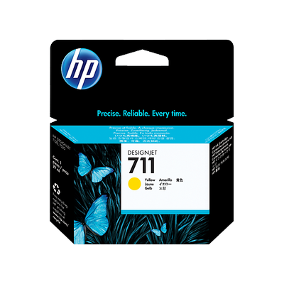 HP CZ132A (711) SARI 29 ML GENIS FORMAT MUREKKEP KARTUSU