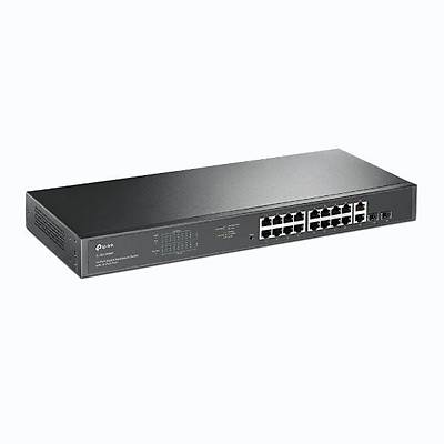TP-LINK TL-SG1218MP 18-Port Gigabit Rackmount PoE Switch with 16 PoE+