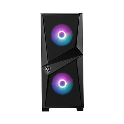 MSI MAG FORGE 100R Temperli Cam 2x A-RGB Fan ,1x 120mm Fan ATX Gaming Bilgisayar Kasas