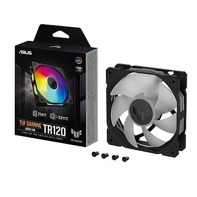 ASUS TUF TR120 SOUTUCU KASA RADYATR FANI ADRESLENEBLR ARGB 120MM