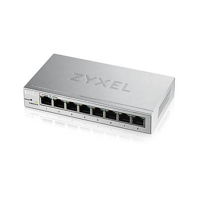 ZYXEL GS1200-8 8 PORT 10/100/1000 Mbps GIGABIT WEB YNETLEBLR SWITCH