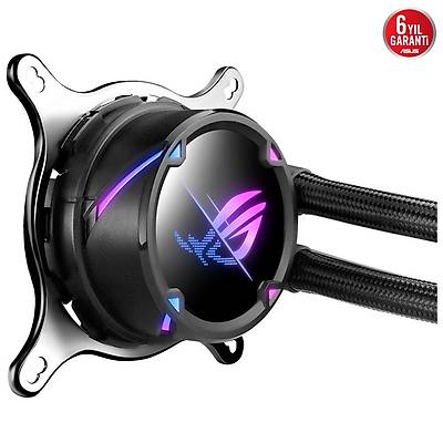 ASUS ROG STRIX LC II 360 ARGB AURA SYNC RGB 120MM ADRESLENEBLR RGB FAN SIVI CPU SOUTUCUSU V3