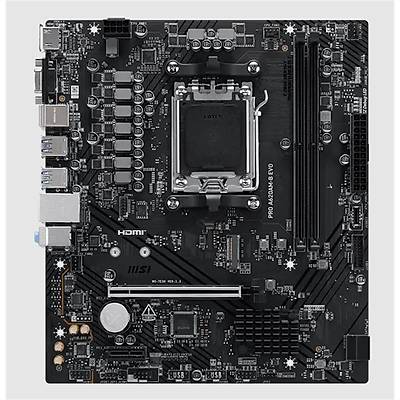 MSI PRO A620AM-B EVO DDR5 6800MT/S 1XHDMI 1XVGA 1XM.2 USB MATX AM5 (AMD AM5 9000/8000/7000 SER� �LE UYUMLU)
